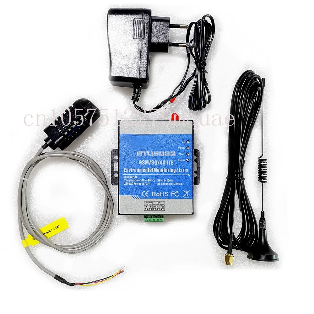 

RTU5023 GSM 3G 4G RTU Temperature Humidity Alarm AC/DC Power Lost Alert Support Timer Report APP