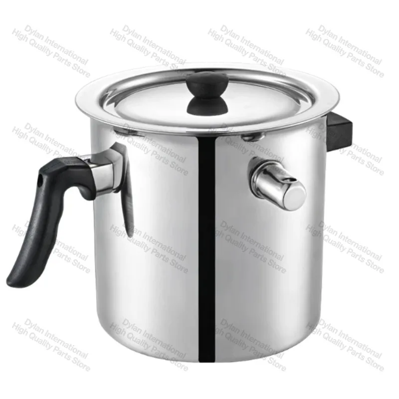 Intermediate Interlayer Water Injection Thermal Conductivity Heating Pot Stainless Steel Household Hot Coffee Boiling Milk Pot