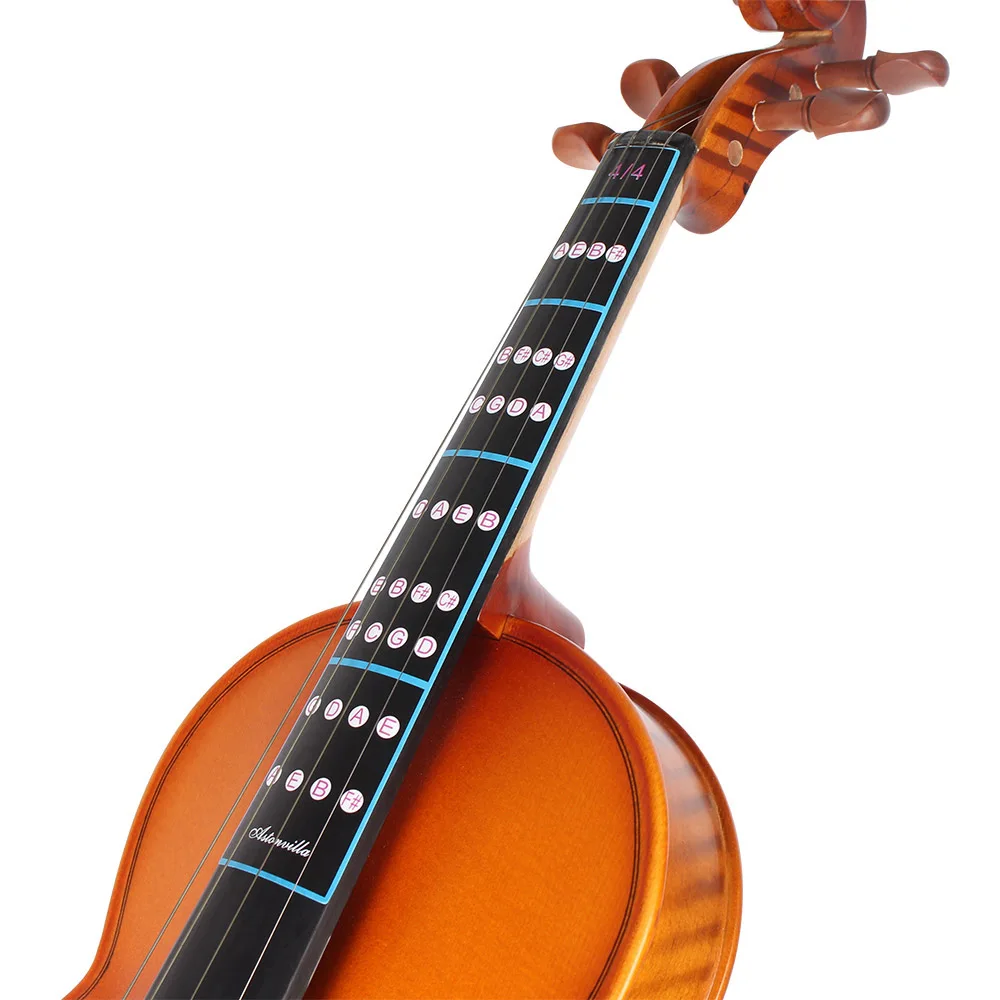 1/8-4/4 Violine Intonation Aufkleber Griffbrett Marker Anfänger lernen Geige Griffbrett Note Aufkleber Violine Teile Griff Aufkleber – Detail 10