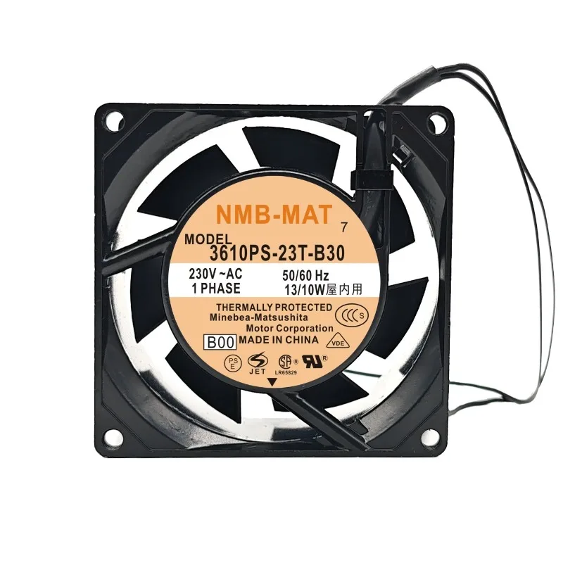 New Cooling Fan for NMB 3610PS-22T/12T/20T/10T/23T/W-B30 AC Aluminum Frame Cooling Fan 80 * 80 * 38MM