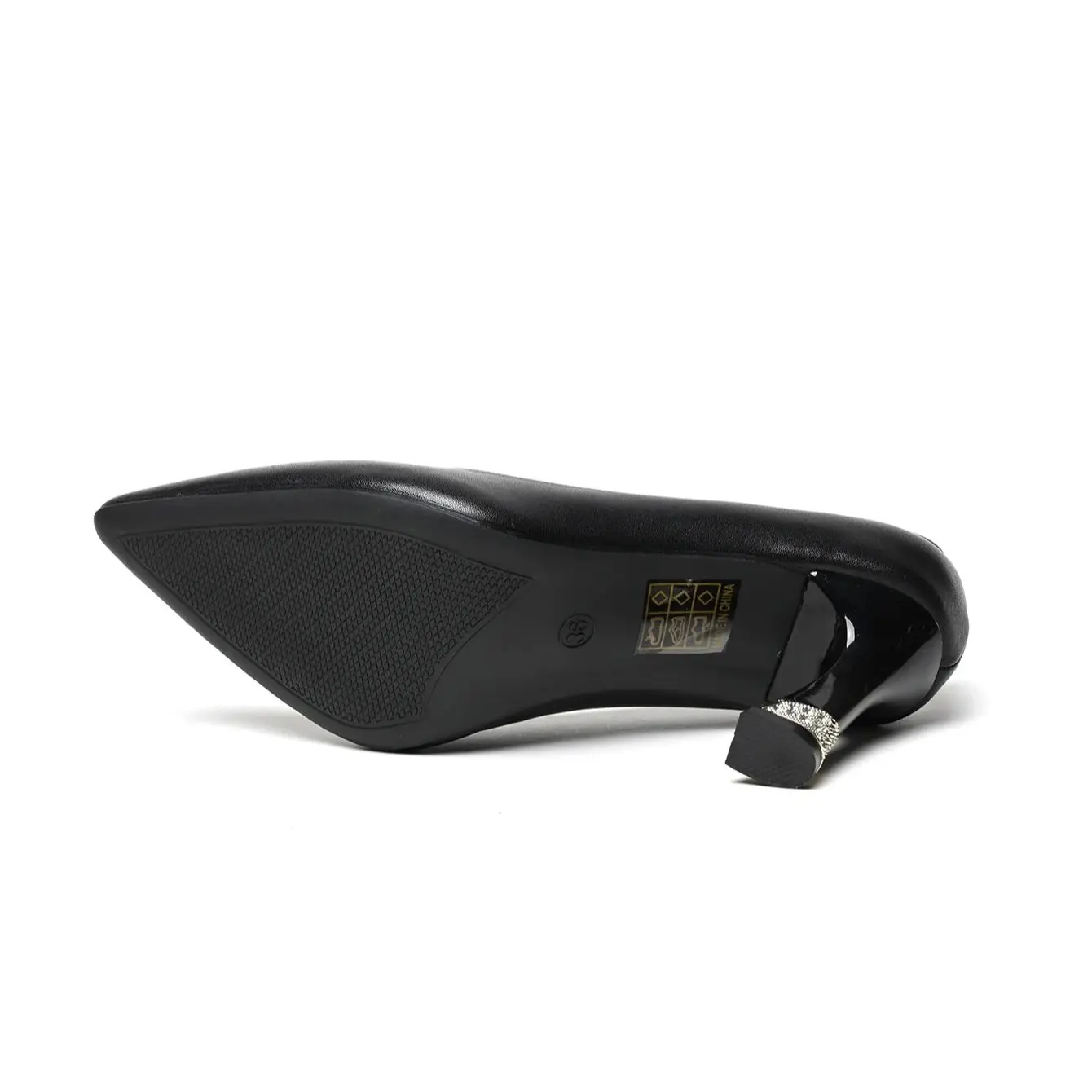 Sharp fashion high heels and casual casual casual work shoes