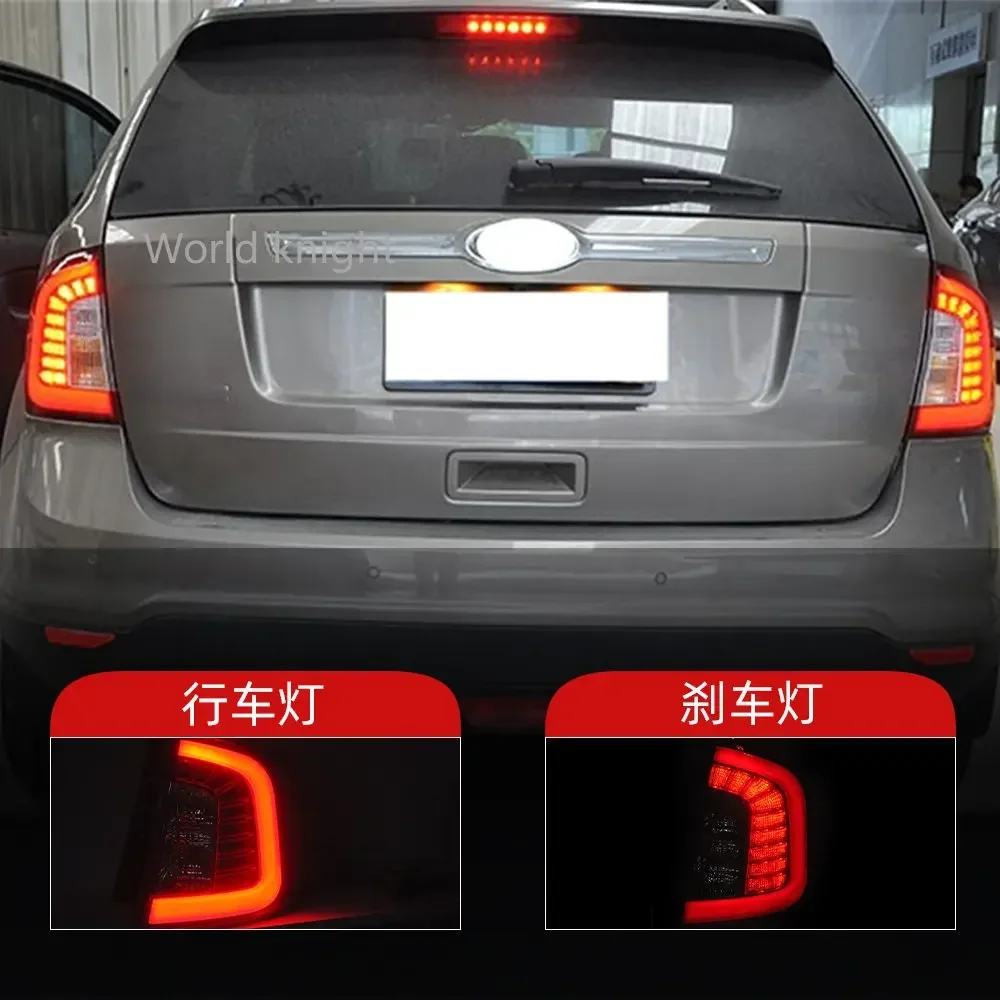 LED taillights rear lights car styling led rear trunk lamp plug and play 2PCS LED For ford edge 09-13