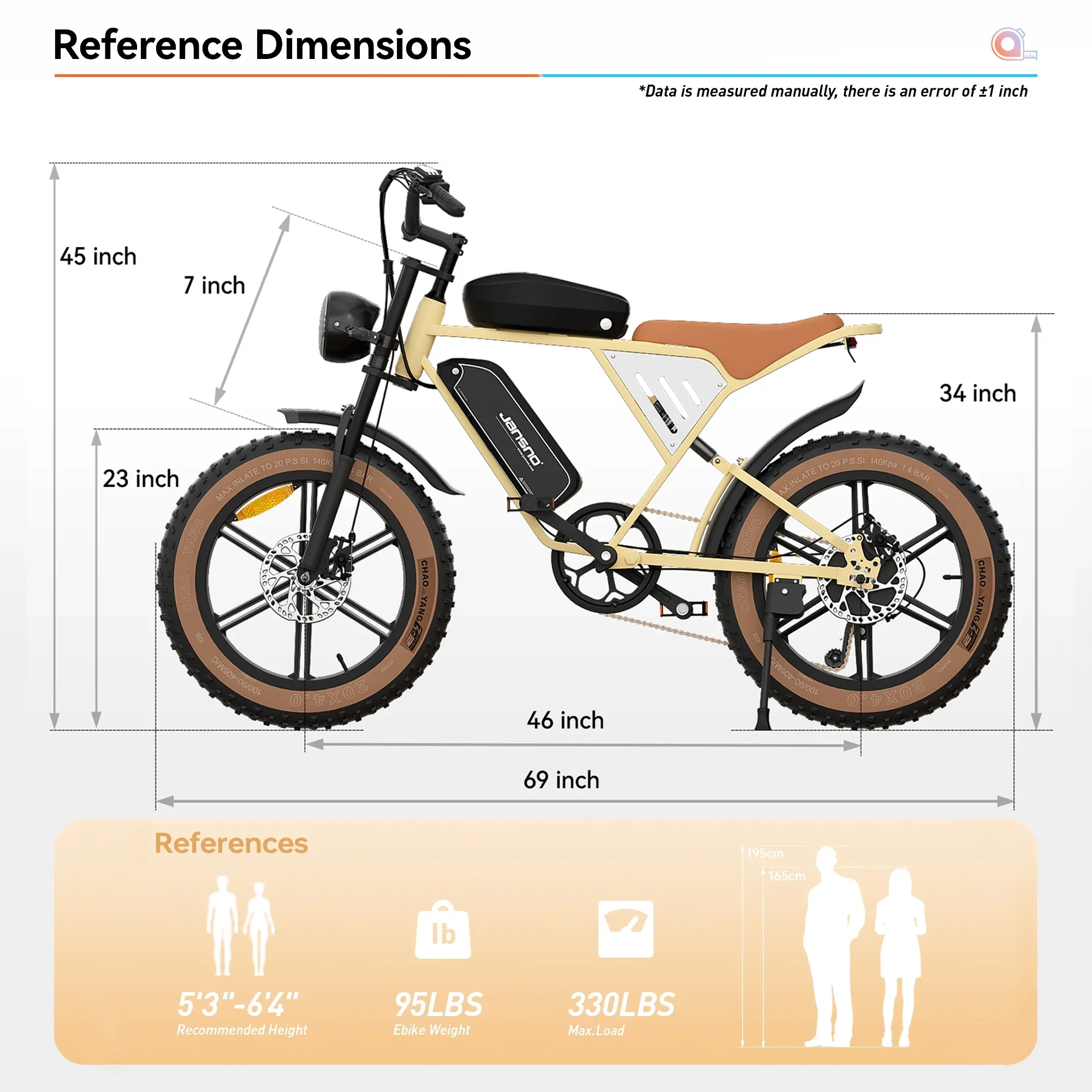 EBIKE JANSNO X70 Electric Bike 20