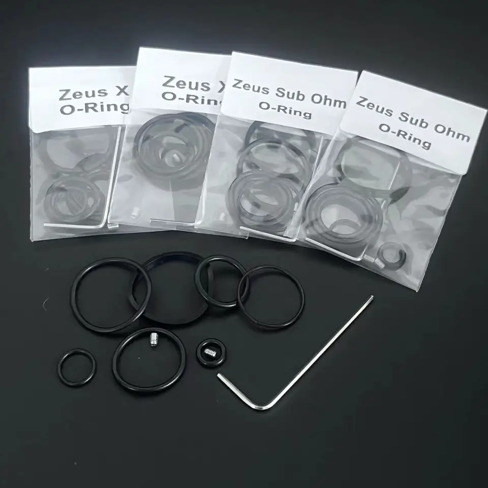 2 set di ricambio O-ring in silicone per Z Zeus Series X Zeus Sub Ohm Zeus  Dual L200 ZX II Mesh O Ring O Ring di tenuta