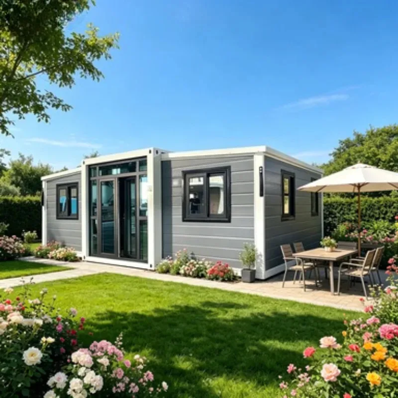 Two Story Folding Container House Prefab Duplex Luxury Modular Home