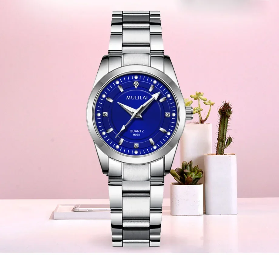 Luxury Diamond Full Steel Women Watch Luminous Ladies Watch Clock Femme Relogio Femenino Reloj Mujer