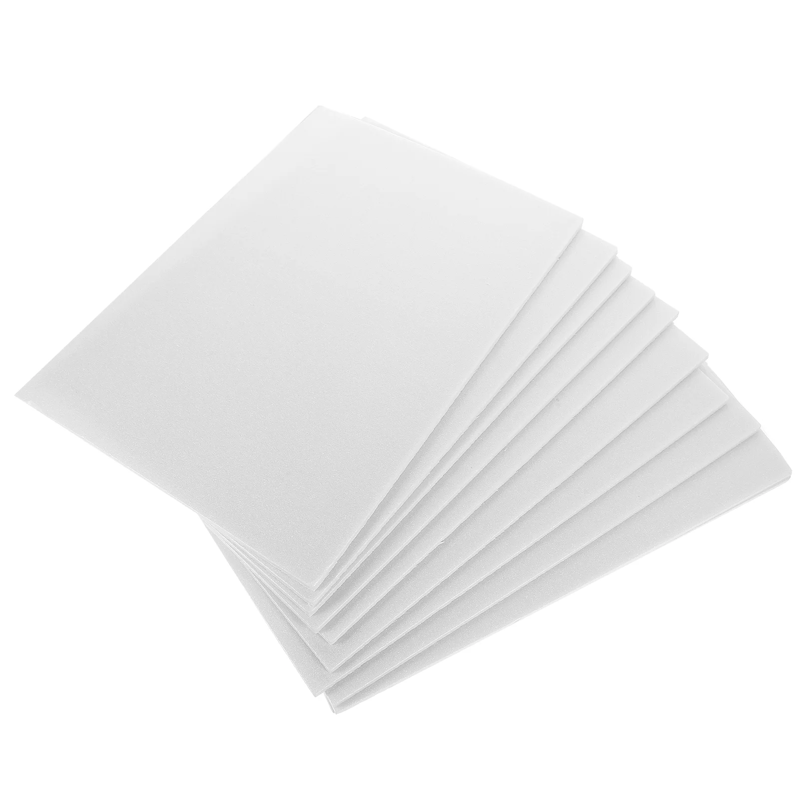 10 Sheets Convenient Foam Papers Multi-use Foam Sheets Handicraft Craft Foams white poster board foam poster board