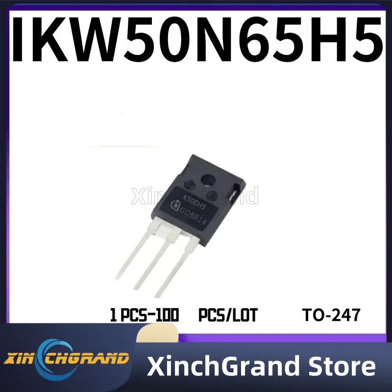 5piece 100% New IKW40T120 IKW50N60H3 IKW50N60T IKW50N65EH5 IKW50N65H5 IKW75N60T IKW30N60H3 IKW25N120T2  TO-247 Chipset