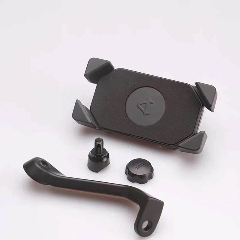 Original Niu Scooter Phone Holder Stable Compatible with 3.5-5.5 Inch Phones - Durable Mount for Riding Safety