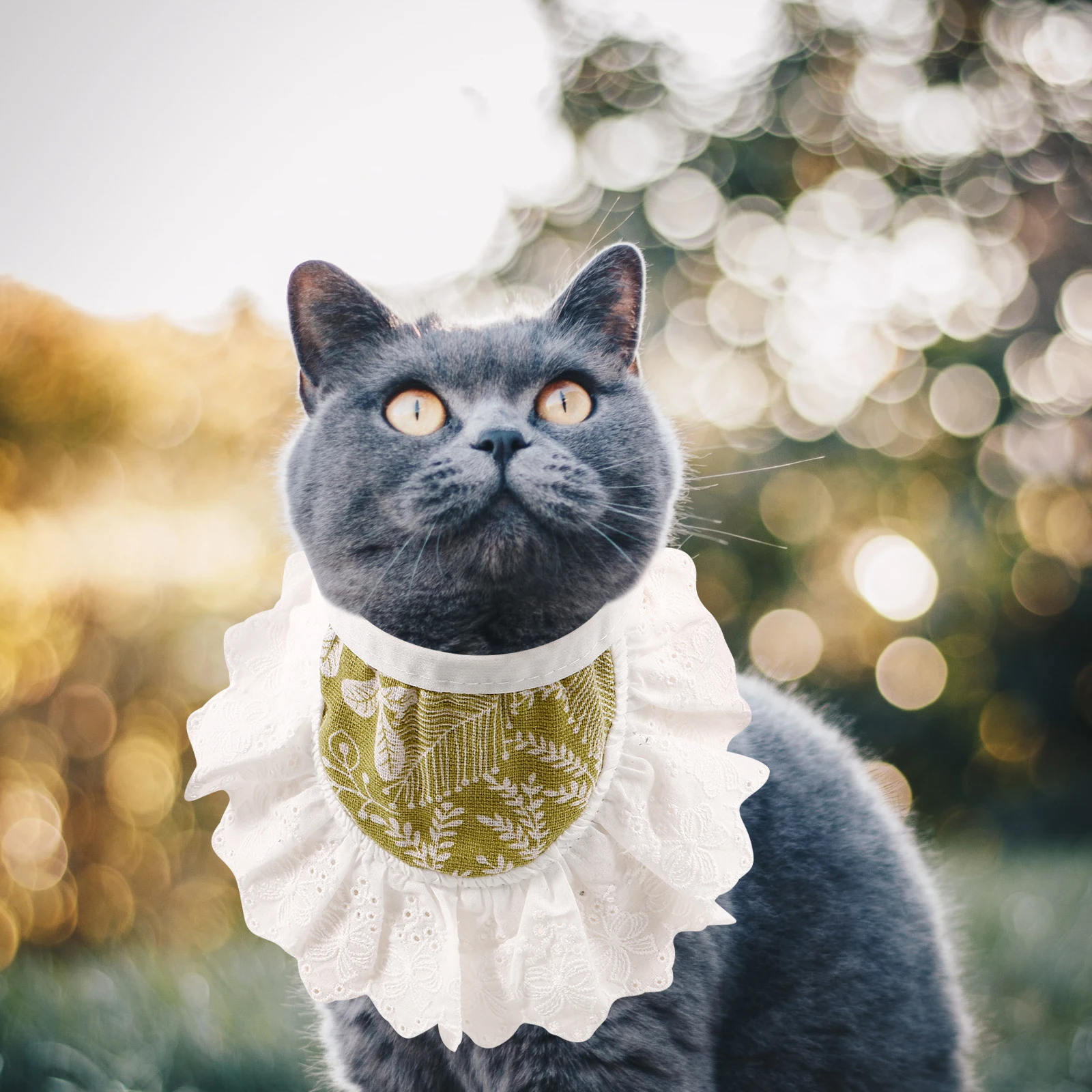 

Cute Dog Scarf Puppy Scarfs Pet Bibs Fashionable Decorative Scarves Adjustable Comfortable Pet Accessories For Daily Walks