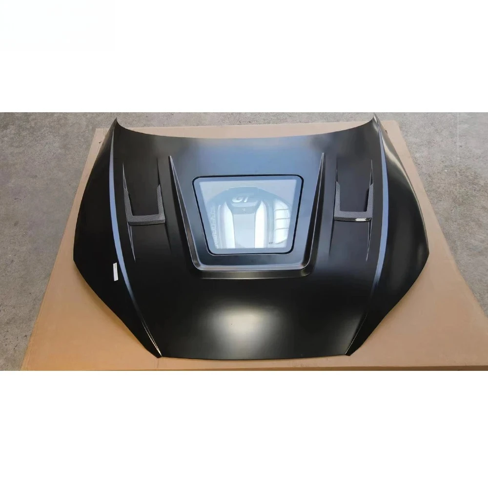 Upgraded versionTransparent Engine Cover Hood Bonnet Body Kit for   A5 S5 RS5 B9 2017 2018 2019