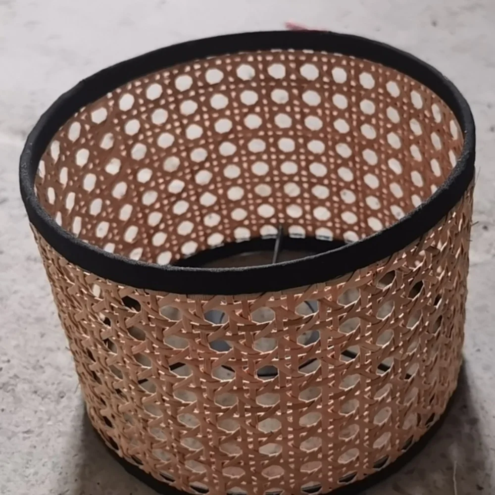 250G Long Real Indonesia Cane Webbing Roll Natural Rattan Sheets Chair Table Ceiling Background Wall Decor