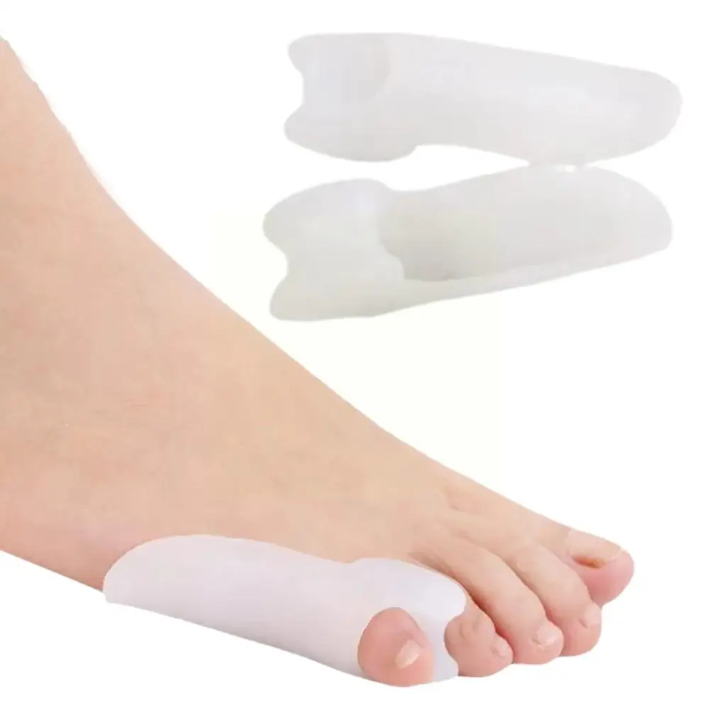 Protector de silicona para el pulgar, almohadilla separadora, Alisador, herramienta para el cuidado del pie, Hallux Valgus, F3A6