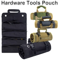 Roll Up Tool Bag Multi-Purpose Tool Pouch Wrench Organizer Small Shoulder Tool Bag Hanging Zipper Carrier Tote for Mechanic