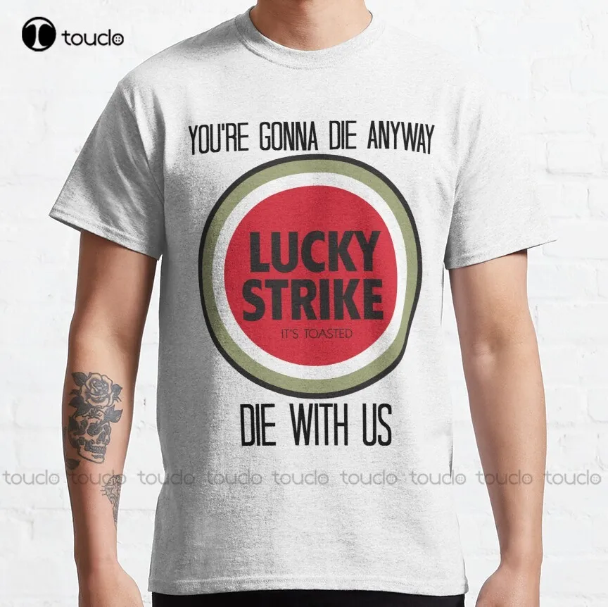 Mad Men Lucky Strike Pitch Classic T-Shirt Hiking Shirt Custom Aldult Teen Unisex Digital Printing Tee Shirt Xs-5Xl Cotton New