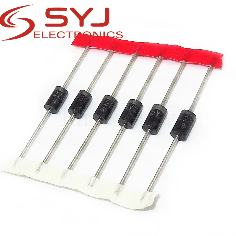 10piece BY228GP BY228 DO-201 Ultra-fast recovery diode