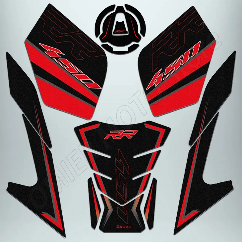 

3M Motorcycle Protector Tank Pad Stickers Decals Accessories For KOVE 450RR 450 RR