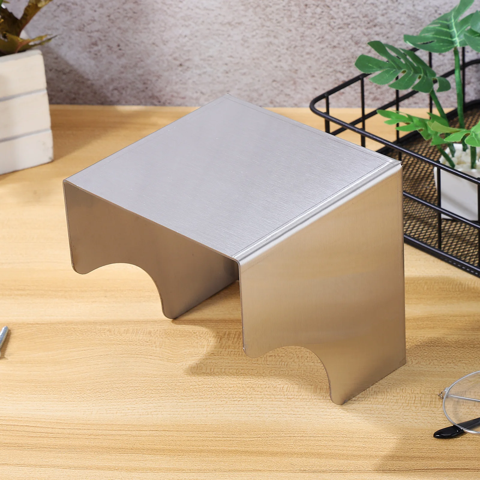 

1pcs Waterproof Splashproof Box: Stainless Steel Outdoor Doorbell Cover For Socket Access Control Ev Rainproof Metal