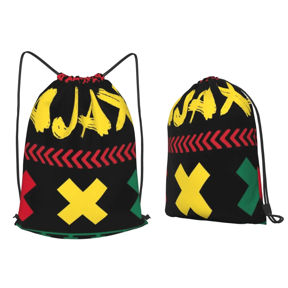Ajax Bob Marley6 Backpacks Multi-function Drawstring Bags Sundries Bag Book Bags for Man Woman Students