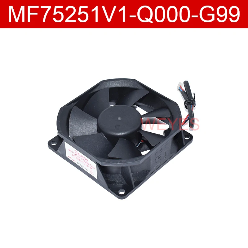 

Well Tested For Sunon MF75251V1-Q000-G99 DC12V 2.91W 75*75*25MM Three Lines Cooling Fan