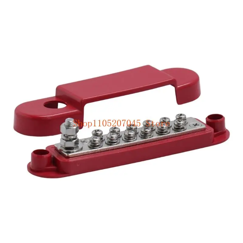 37cd Power Distribution Block Terminal,12 Posts,48Volt 150A Terminal Block for Caravans Truck Boat Car