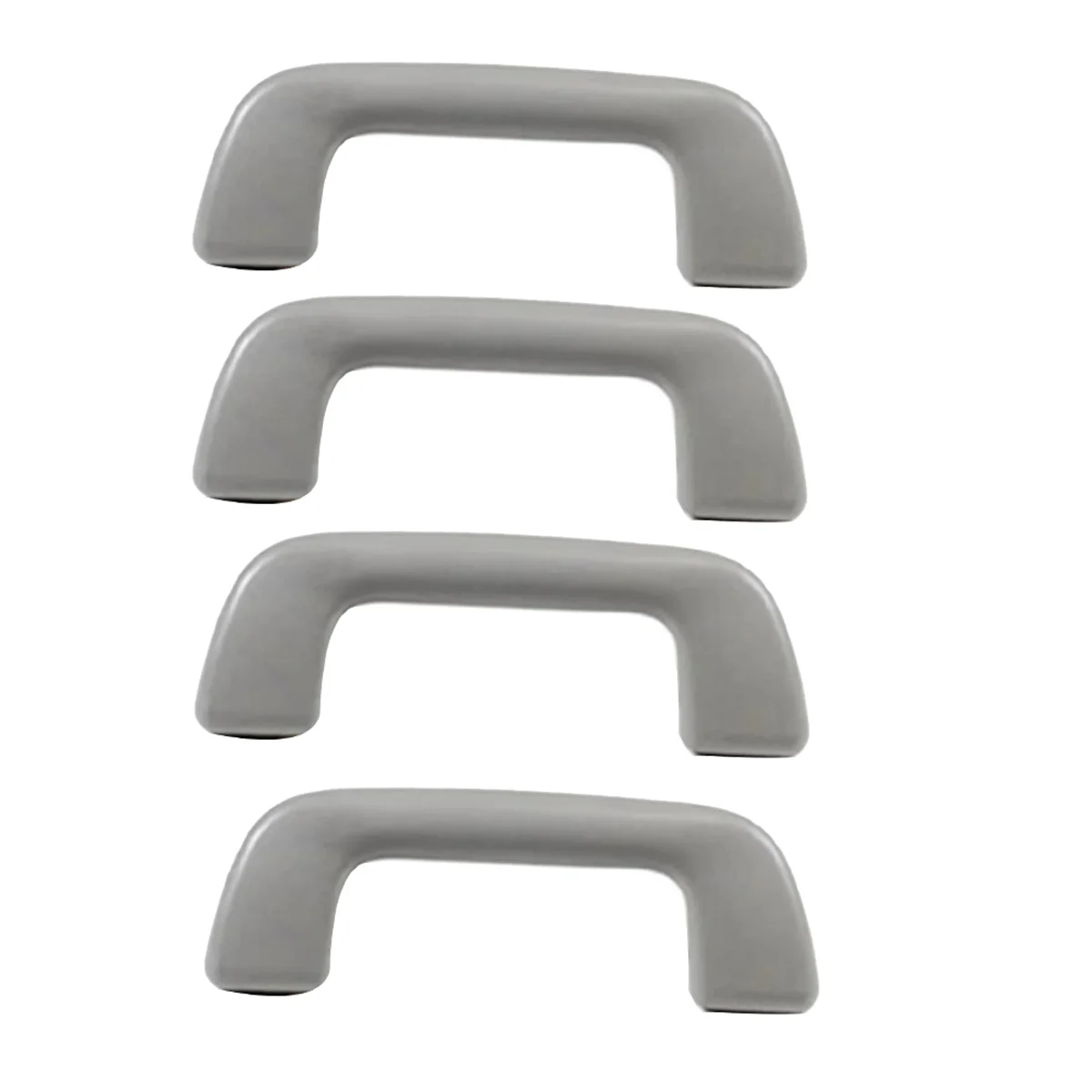 4Pcs Car Inner Roof Armrest Ceiling Pull Handle Door Safety Handle 74610-52020 for Toyota Corolla Yaris Prius Dark Gray