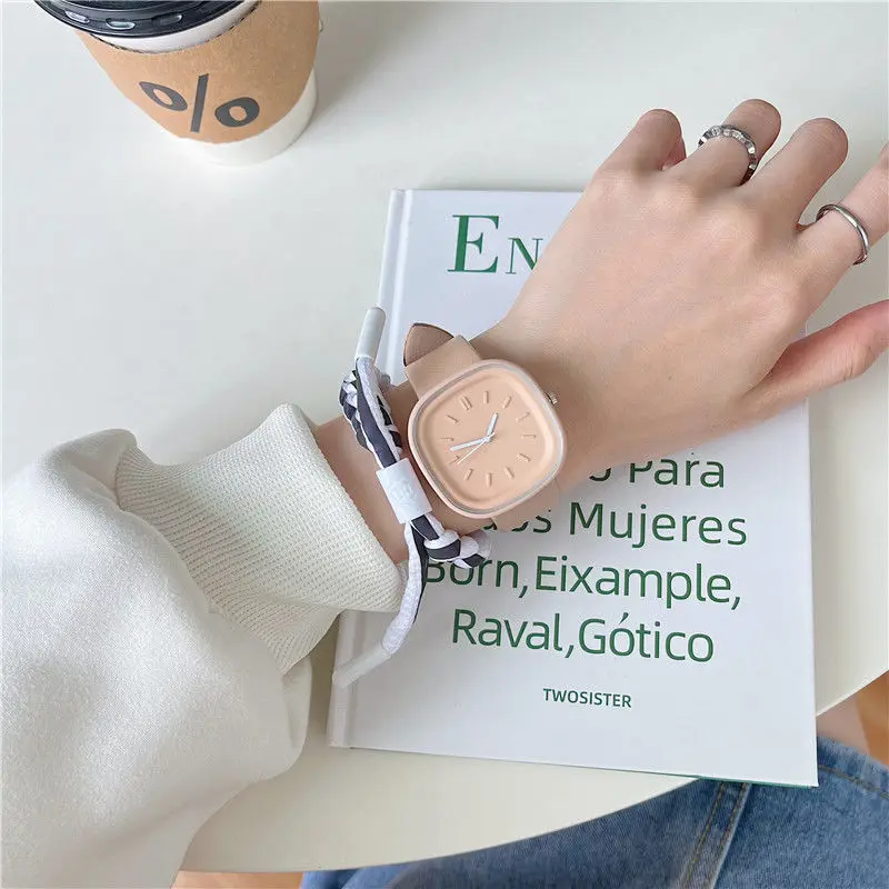 Women's Macaron Candy Quartz Watch, Creative Fashion Gift