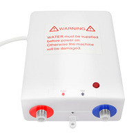 3500W 220V Electric Water Heater Tankless Mini Water Heater Temperature Adjustable Boil Dry Protection for Sinks, Kitchens