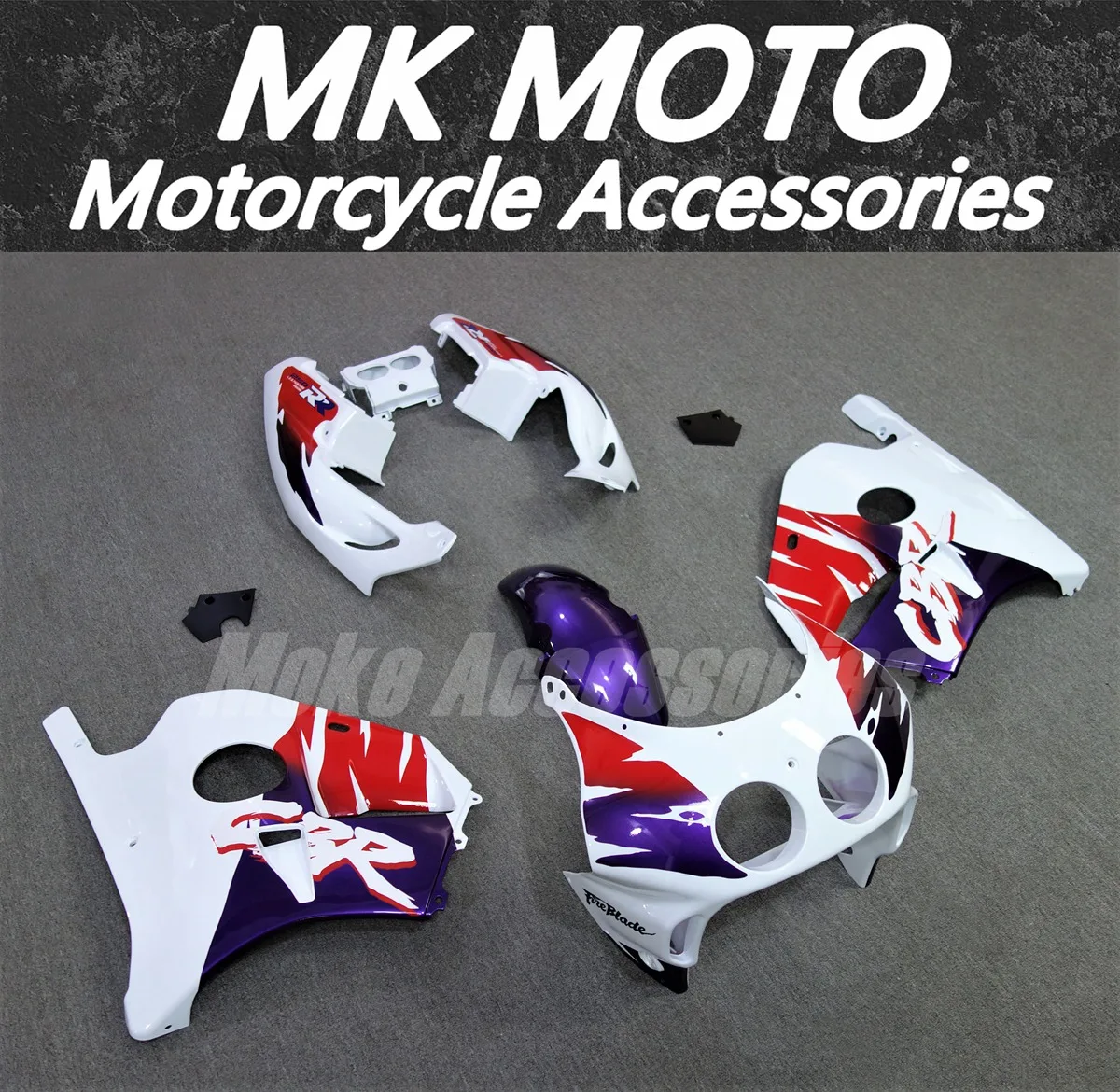 Fairings Kit Fit For Cbr250rr Mc22 1990 1991 1992 1993 1994-1999 Bodywork Set High Quality ABS Injection Purple White Red