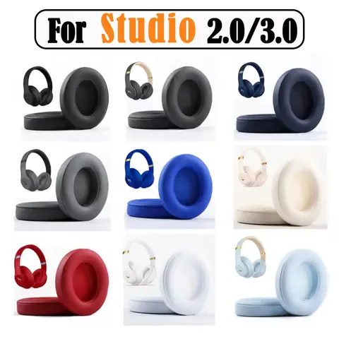 Ear Pads For Beat Studio 3 3.0 Ear Pads Studio3 Headphone Replacement Pads Studio2 Ear Cushions Earpads Headset Foam Pad