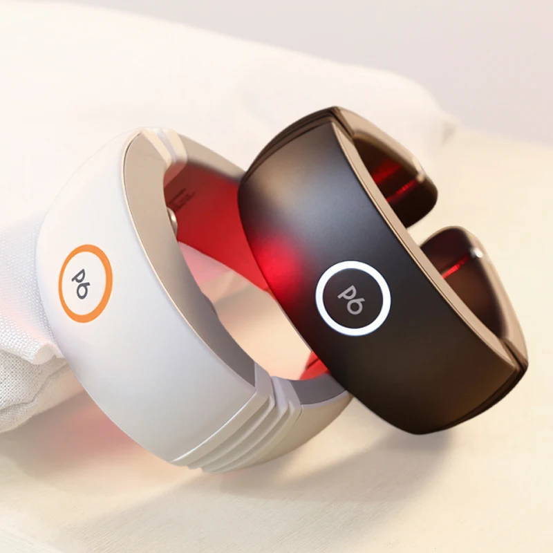 

Smart Library Pangao Oem High Quality Health Care Electric Pulse Pain Relief Head Cervical Neck Massager Collar