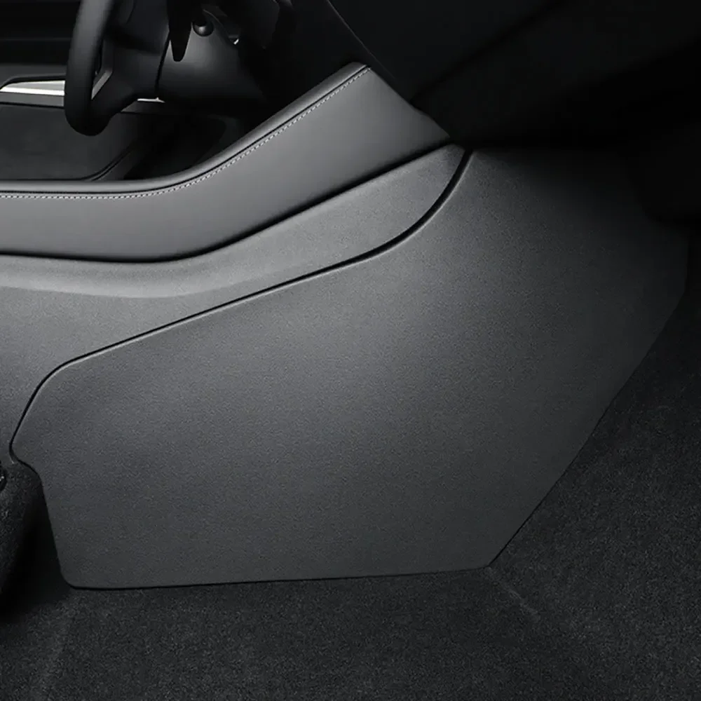 For Tesla Model Y 2019-2024 Center Console Side Anti-Kick Mats Anti-Dirty Pads on Both Sides of The Main and co-Pilot