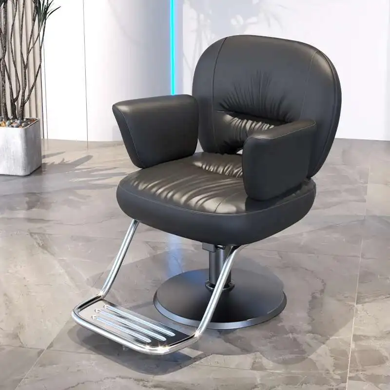 

Vintage Rolling Wheel Barber Chairs Hairdressing Recliner Hydraulic Barber Chairs Tattoo Friseurstuhl Salon Furniture YX50BC