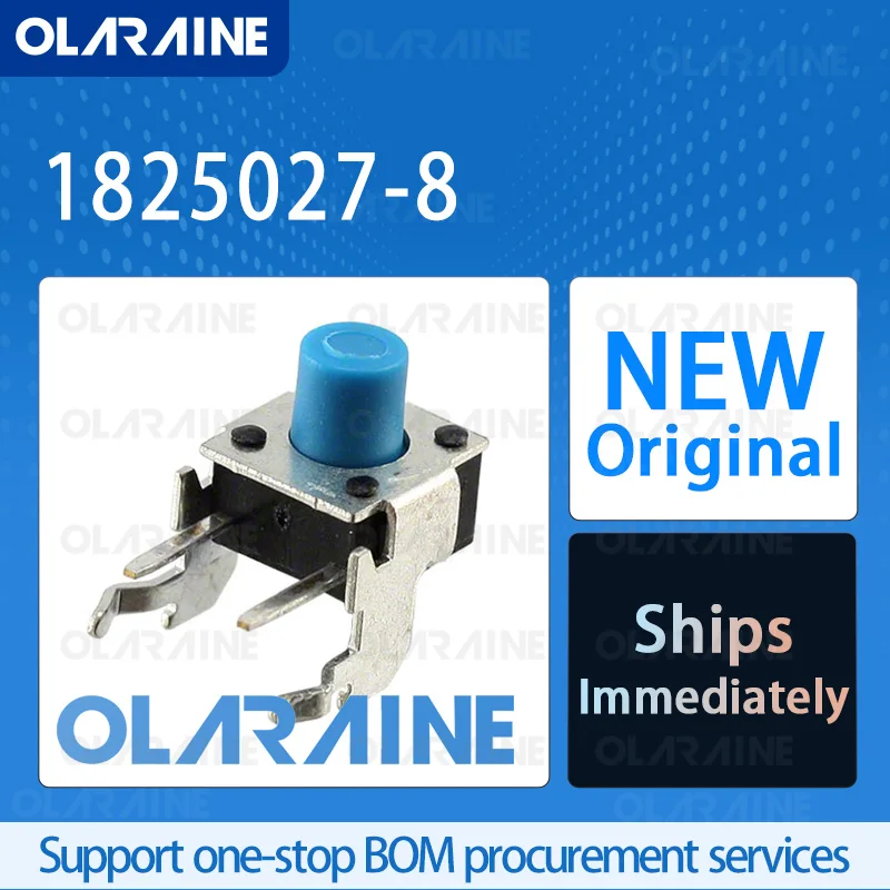 

50/200/500Pcs 1825027-8 100% brand new and original IC chip Tactile switch 50 mA