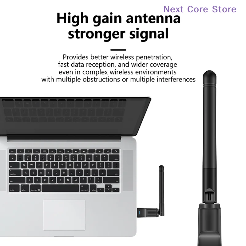 [NC]MT7601 Mini USB WiFi Adapter 150Mbps Wireless Network Card RTL8188 Network Card Wi-Fi Receiver For PC Desktop Laptop 2.4GHz