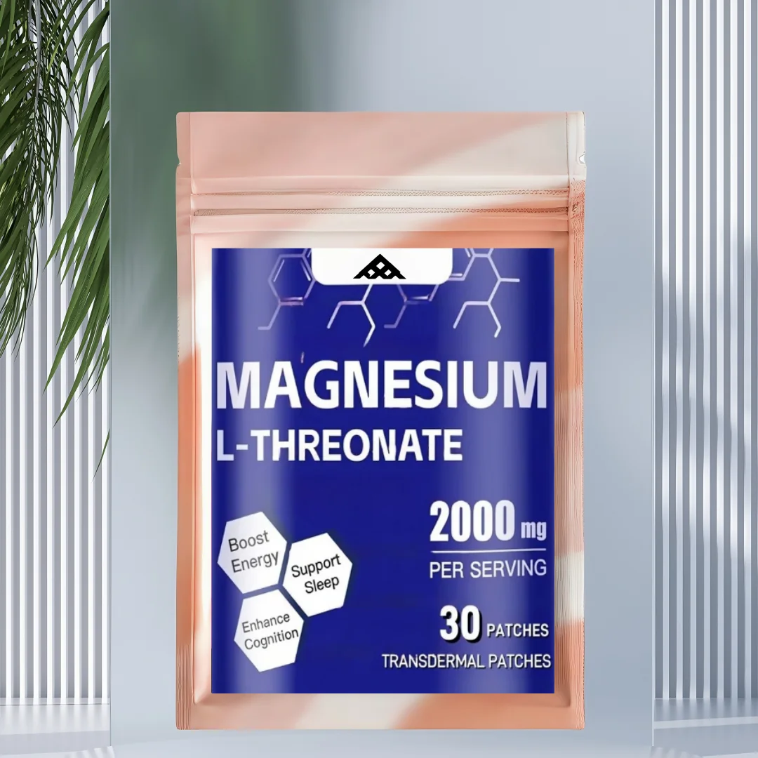 

30 Patches Magnesium L-Threonate Transdermal Patches for Cognition and Energy Support