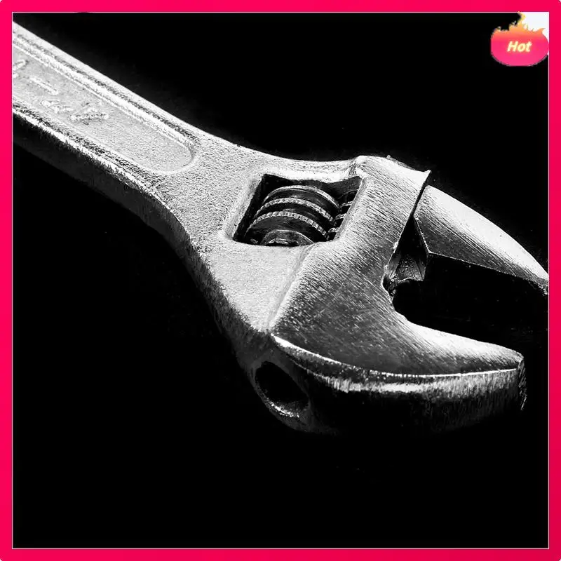 

10 шт., 4 дюйма, 100 мм, мини-размер, металлический регулируемый гаечный ключ