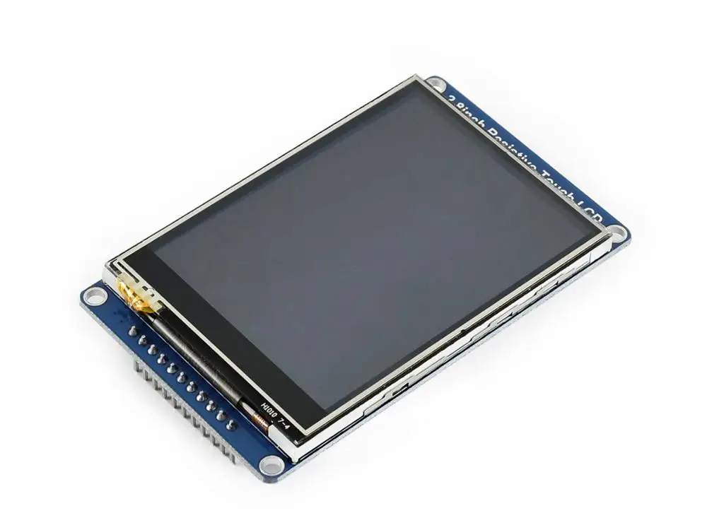 Fotografia 3: Waveshare 2,8 polegadas 320 * 240 pixels IPS LCD, toque resistivo, interface SPI