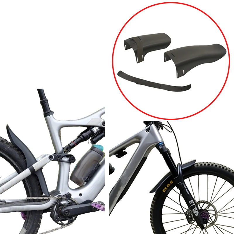 1 Stück für FOX 36 2026 Version Hohlkronen E-Bike Vordergabel-Schutzblech/Hinterrad-Schutzblech Kompatibel mit DJI Amflow E-MTB DIY Ersatzteile