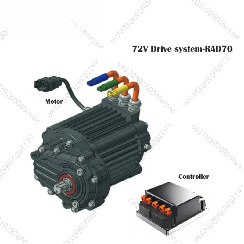 96V System Automotive Motor Conversion Kit 12000rpm High Speed Drive Motor and Reducer