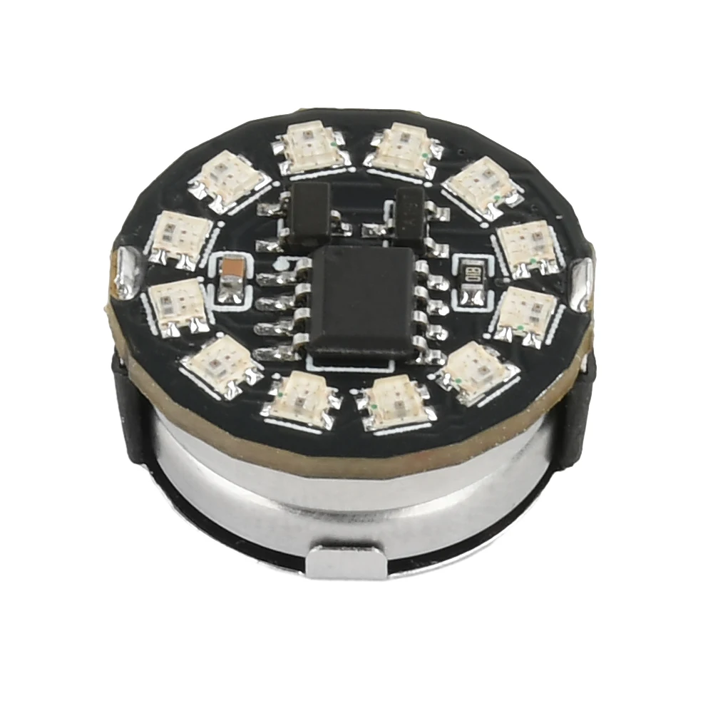 4 모드 무선 LED 자기 제어 램프 스위치 다채로운 호흡/그라디언트/회전/흐르는 빛 DIY 자동차 장난감 로봇 건축