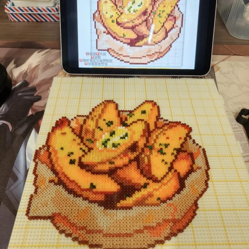 3000Pcs 2.6mm 3D Cartoon Puzzle Hama Perler Fuse Iron Beads High Quality Handmade DIY for Leisure and Entertainment