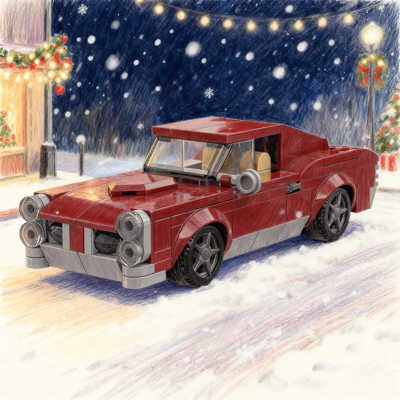 

Набор из 205 деталей MOC: Модель автомобиля Pontiac GTO, конструктор, подарок для творчества, коллекционный предмет, декор для дома и офиса, премиум-класс, для взрослых и детей