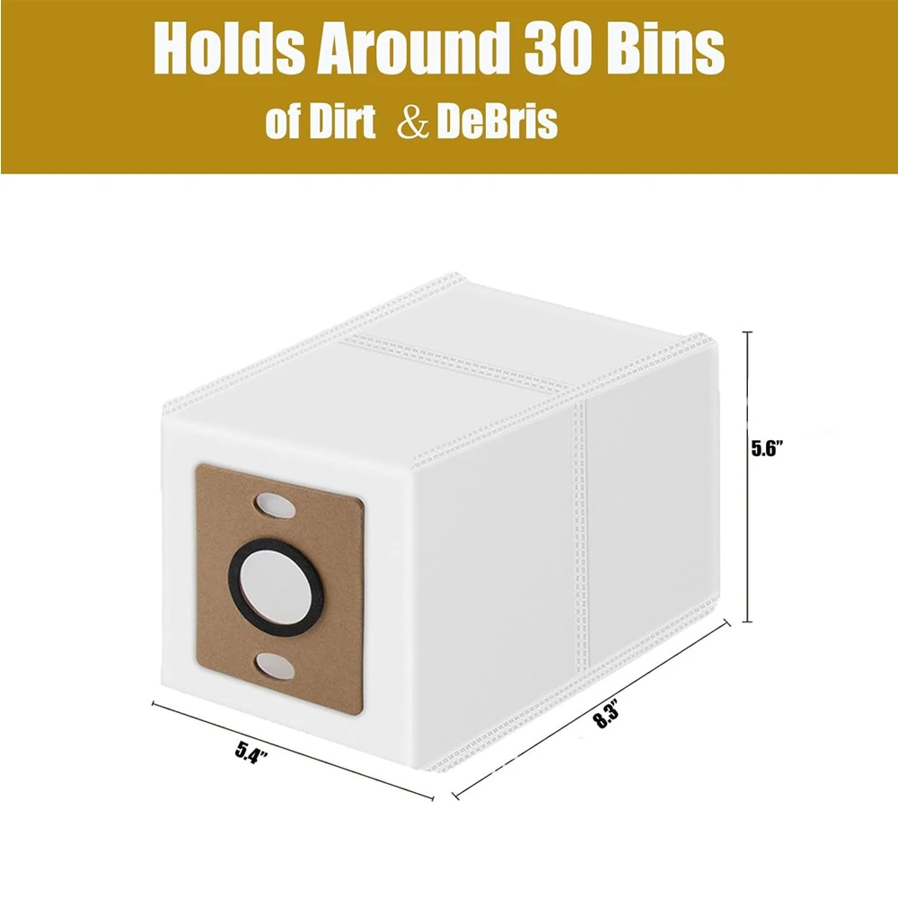 Replacement Dust Bags For ILIFE V9 Pro A12 pro  Self Emptying Vacuum Cleaner Dust Bags Accessories