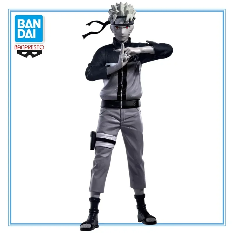 

Original BANDAI Banpresto NARUTO UZUMAKI NARUTO Noir Edge Collection PVC 23cm Anime Character Model Collection Toys Gifts