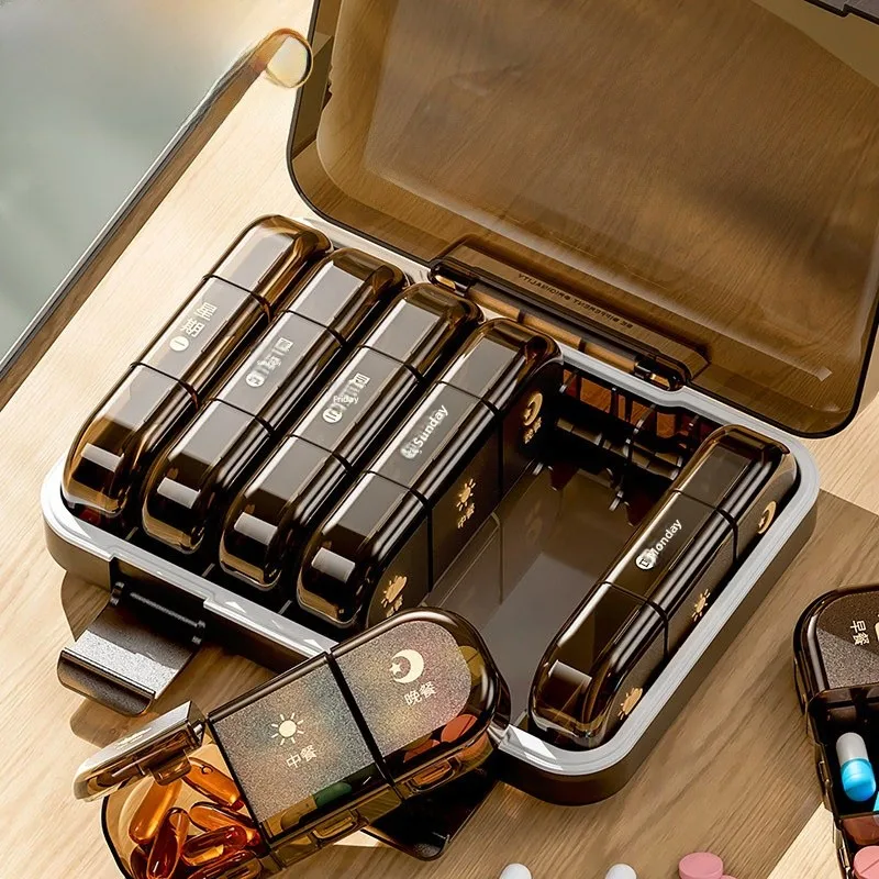 portable-high-aesthetic-drug-box-large-capaci-sed-partition-medicine-organizer-personal-carry-pill-container-storage-case