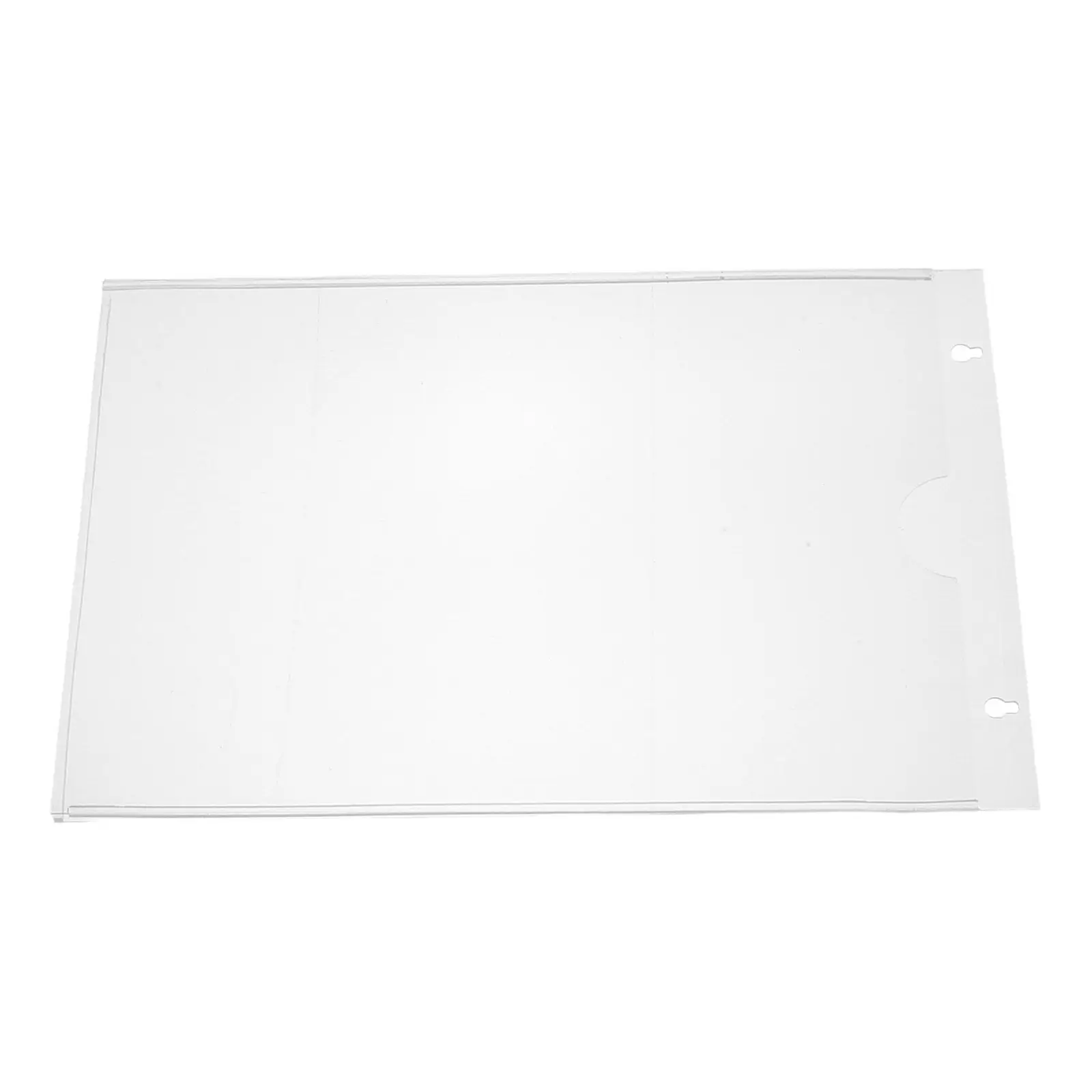 A4 Clear Wall Mounted Magazine Organizer Acrylic Literature Holder Hanging File Folder Organizer Display for Office Retail