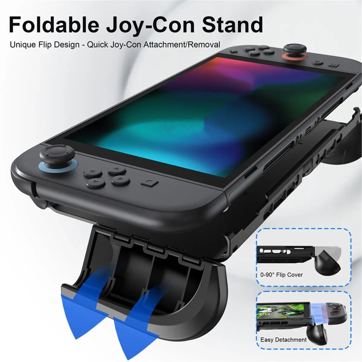 OKgood TPU Case for Nintendo Switch 2 Protective Case Shockproof Full Protective Shell for Switch 2 Handheld Gaming Console