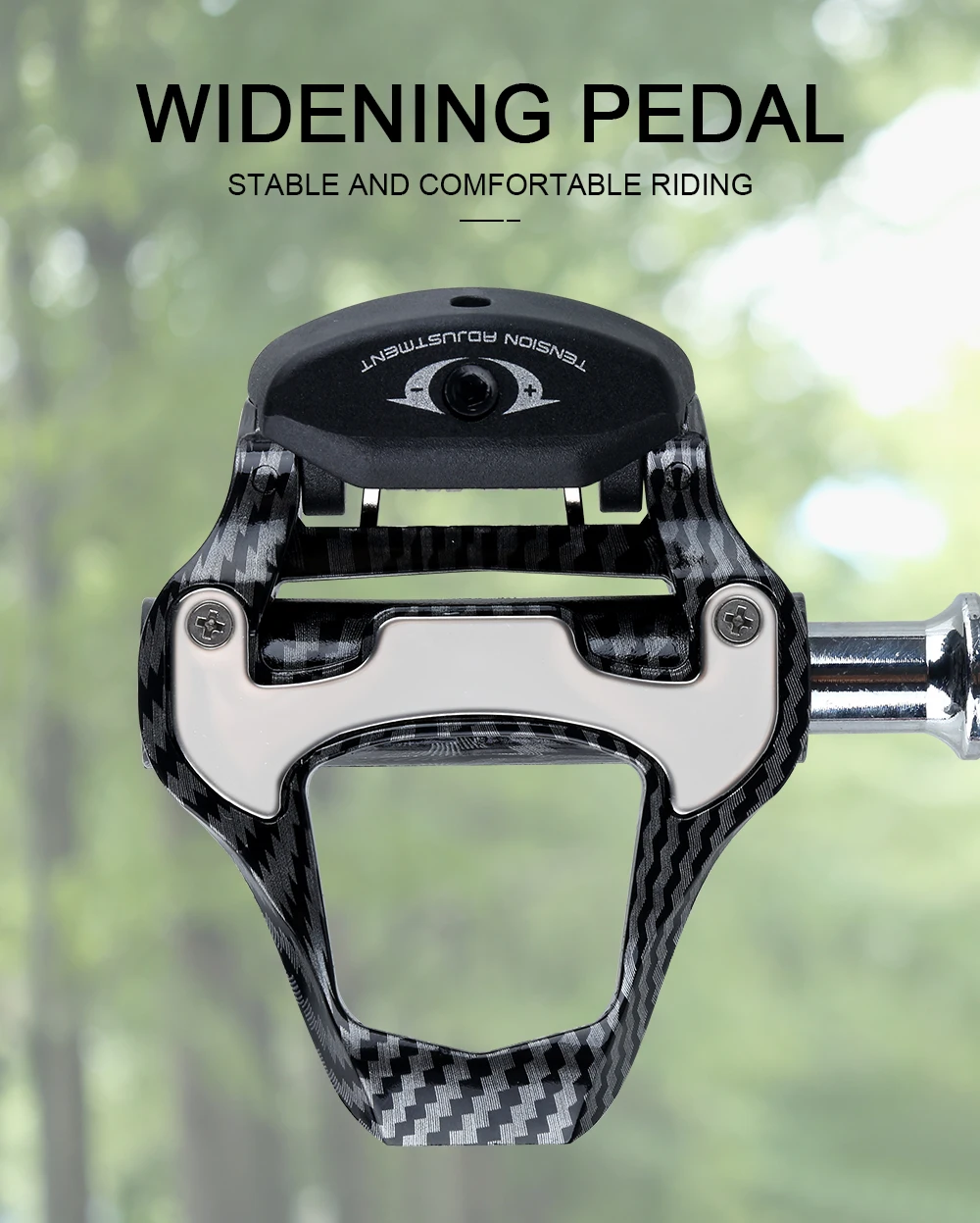 RACEWORK Rennrad Schloss Pedale Carbon Muster Fahrrad Selbstsichernde Pedal Für SHIMANO SPD-SL LOOK System – Detail 7