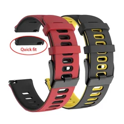 Two-tone silicone strap For Huami Amazfit T-REX 2 Smart Watchband Sports Bracelet For Xiaomi Amazfit T-Rex/T Rex Pro 2 Wrist